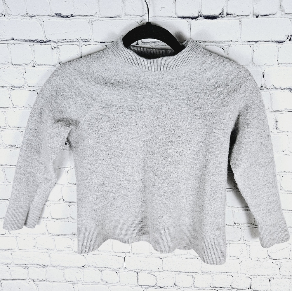 BR STANDARD | boiled wool mock neck sweater
